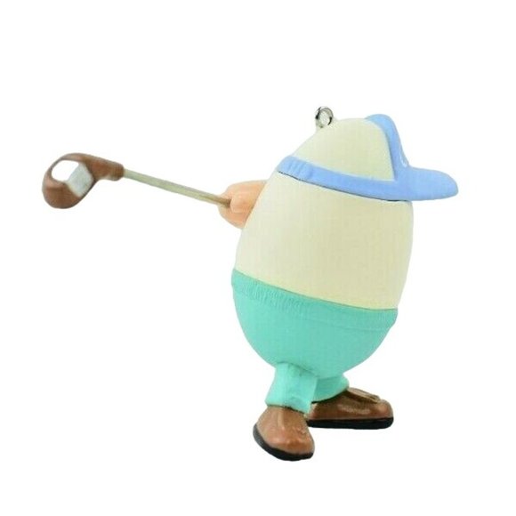 Hallmark Keepsake Ornament Eggs in Sports Golf Dated 1994 3rd in Series - Picture 3 of 9